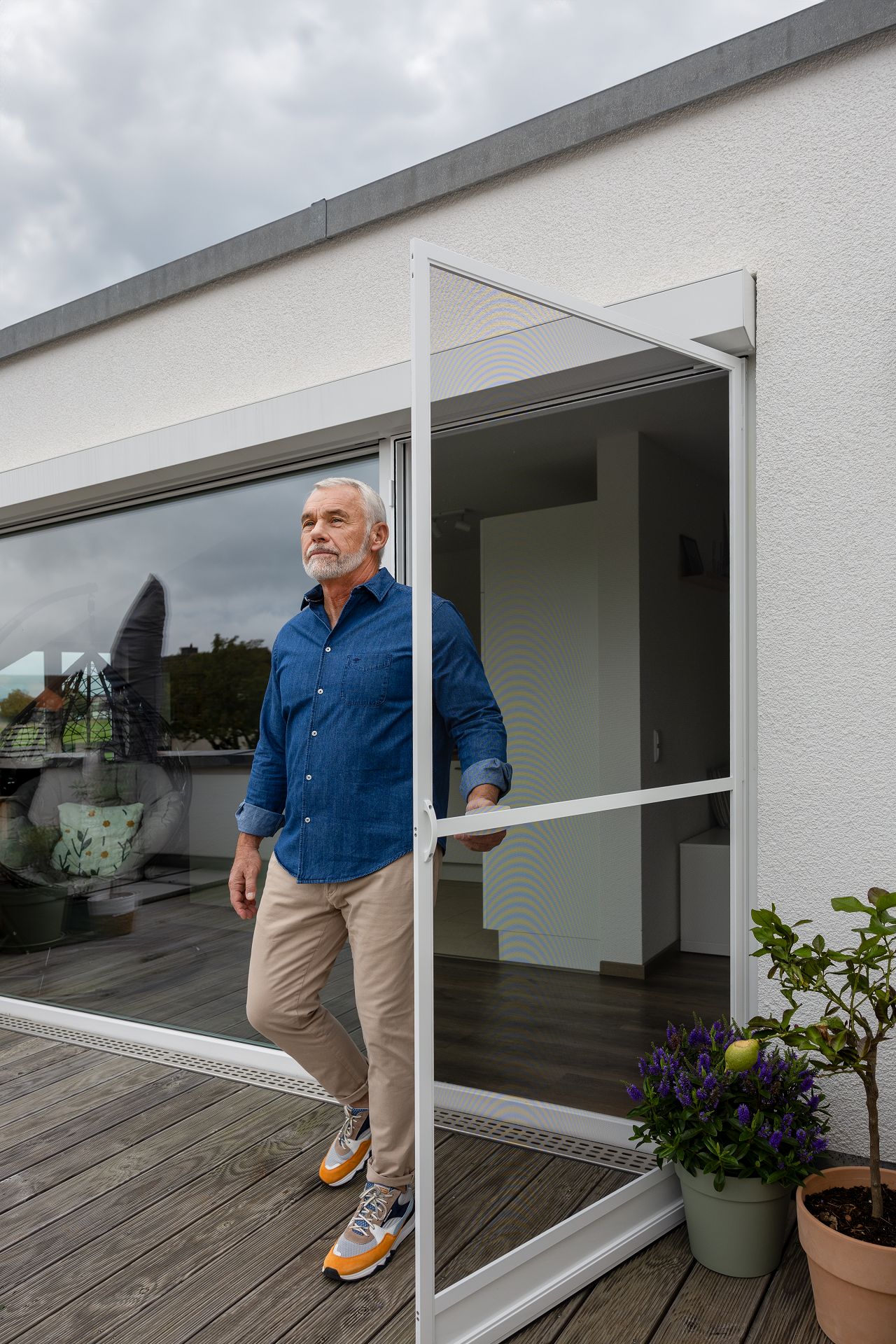 Insektenschutz Drehtür 2