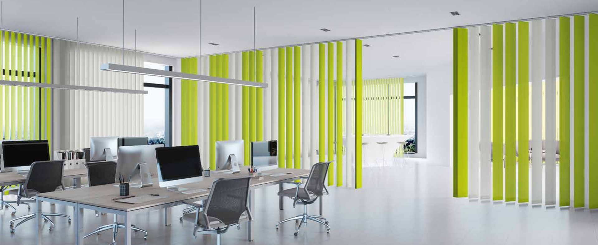 Lamellenvorhang Vertikal-Jalousie 3