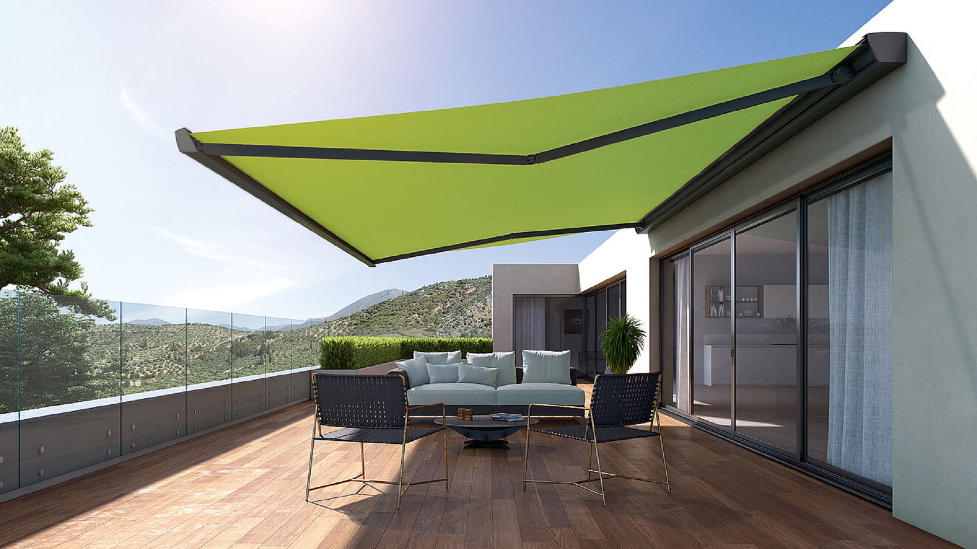 Gelenkarmmarkise Sonnenschutz 2