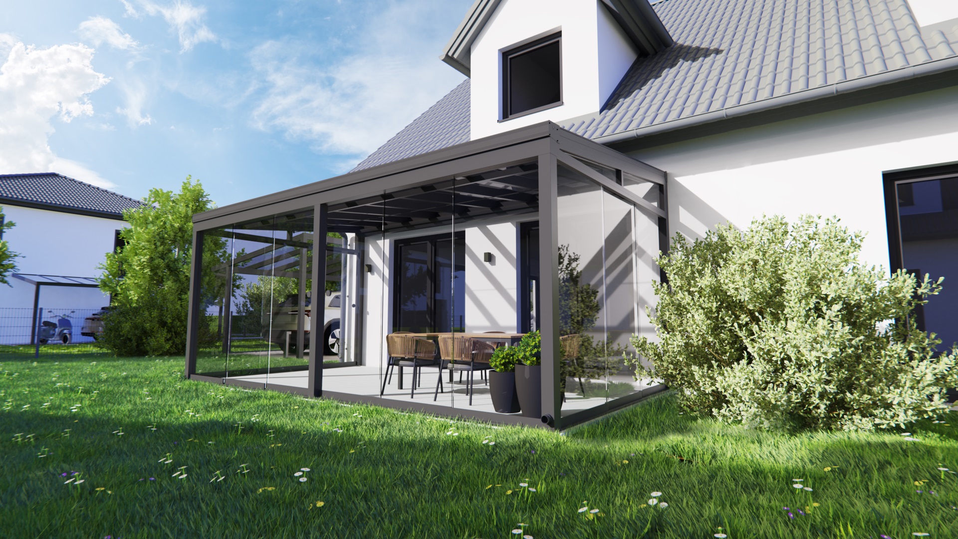 Verglasung Verbundsicherheitsglas 4